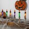 Northlight LED Lighted Skeleton Candle Halloween Decorations – 8.75' - Set of 6